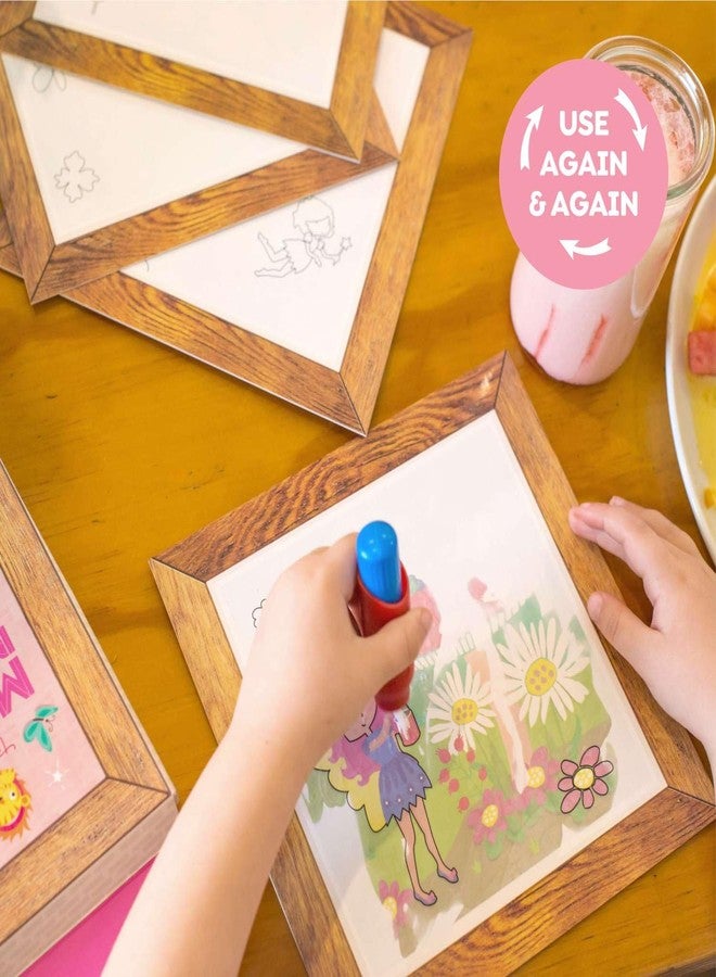 Tiger Tribe Magic Water Painting World - Fairy Garden. Reusable. Mess-Free Coloring. Includes Seek & find Activities. Portable Play. Ages 1-4 Years - Image 4